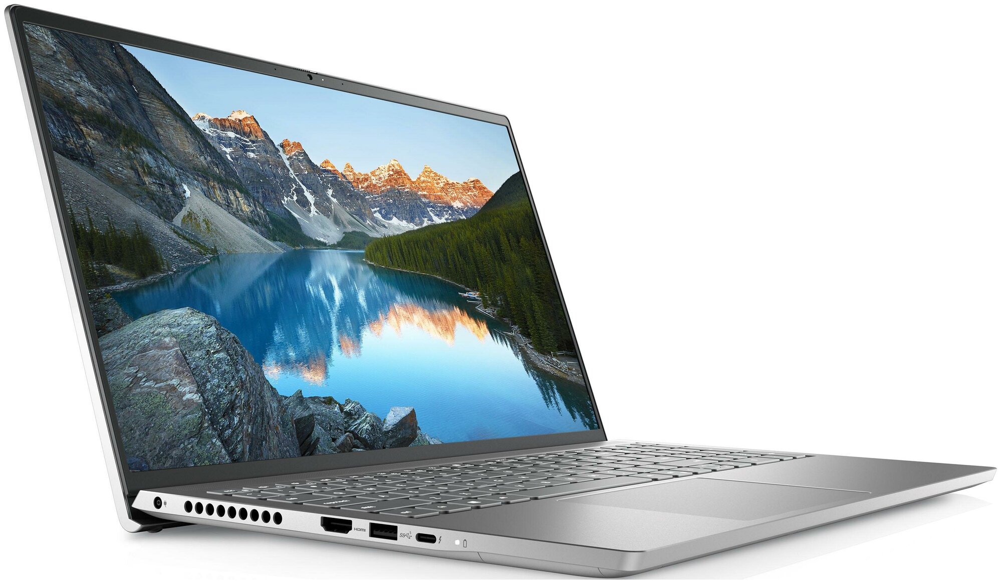 Ноутбук DELL Inspiron 7510-0394 156 1920x1080 Intel Core i7-11800H 27 ГГц 8ГБ 512ГБ SSD NVidia RTX 3050Ti 4Gb Win 10 серебристый