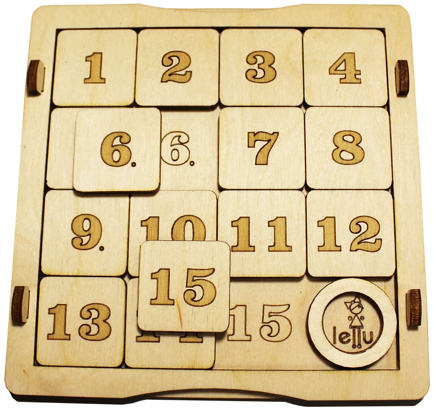 Головоломка пятнашки с рисунком