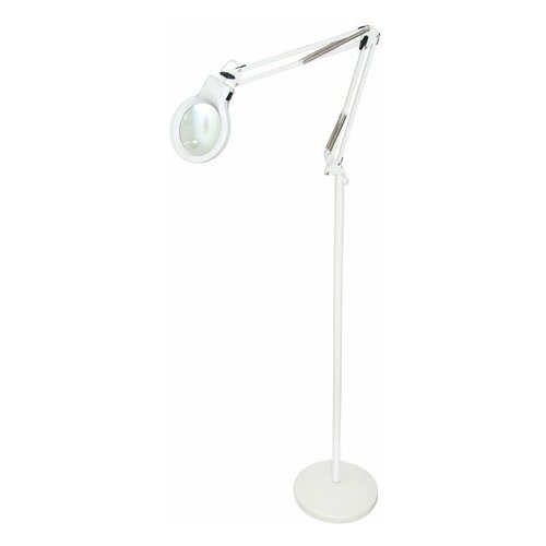 Светильник напольный Леда С20-043, лупа (4,5/9 раз, стекло), торшер, светодиоды 8 Вт, высота 170 см