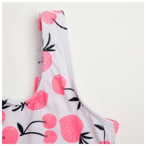 фото Minaku купальник детский слитный minaku с повязкой, рост 104-110