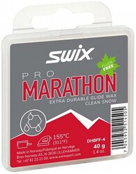 Мазь, основа под парафин для лыж Swix Marathon Fluor Free, black, 0.04