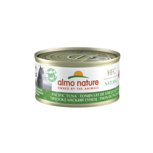 Almo Nature консервы Консервы для Кошек с Тихоокеанским Тунцом (HFC - Natural - Pacific Tuna) 9031H | Legend HFC Adult Cat Pacific Tuna, 0,07 кг (26 шт)