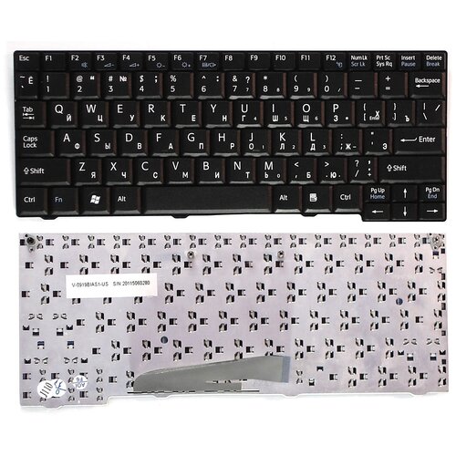 Клавиатура для ноутбука Sony Vaio VPCM120AB черная 135000₽