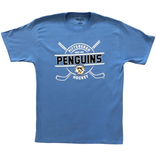 фото Футболка champion nhl размер m, pittsburgh penguins blue