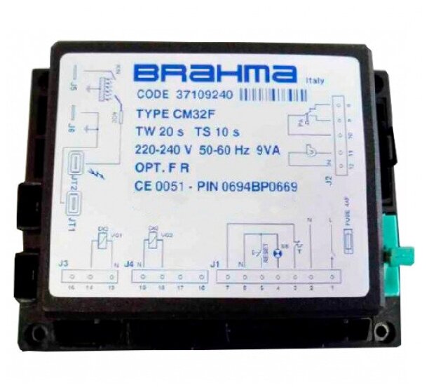 Блок управления горением Brahma CM32F 37109240