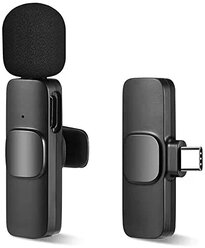 Беспроводной петличный микрофон K8 Type-C для Android, Черный