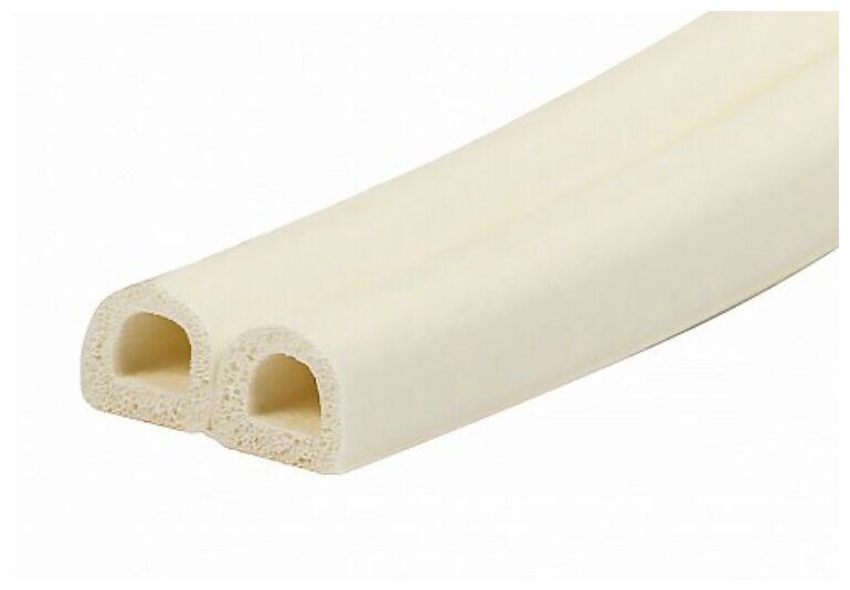 фото Уплотнитель самоклеящийся для окон и дверей 12*10 белый ULTIMA цена за 6м