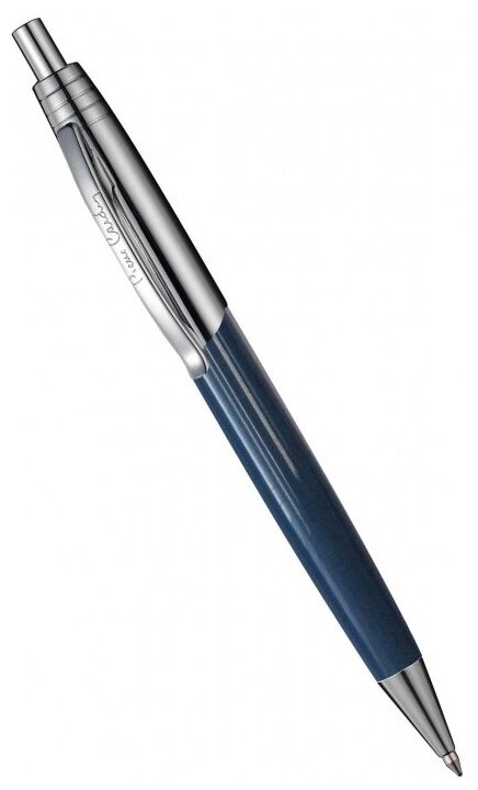 Pierre Cardin PC5906BP Ручка шариковая easy pierre cardin, lacquer blue / silver ct