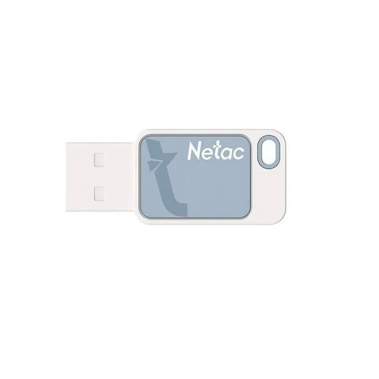 Накопитель USB 2.0 4Гб Netac UA31 (NT03UA31N-004G-20BL) голубой