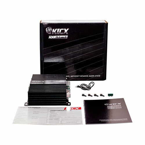 2-х канальный усилитель Kicx RX 702 ver2 545000₽