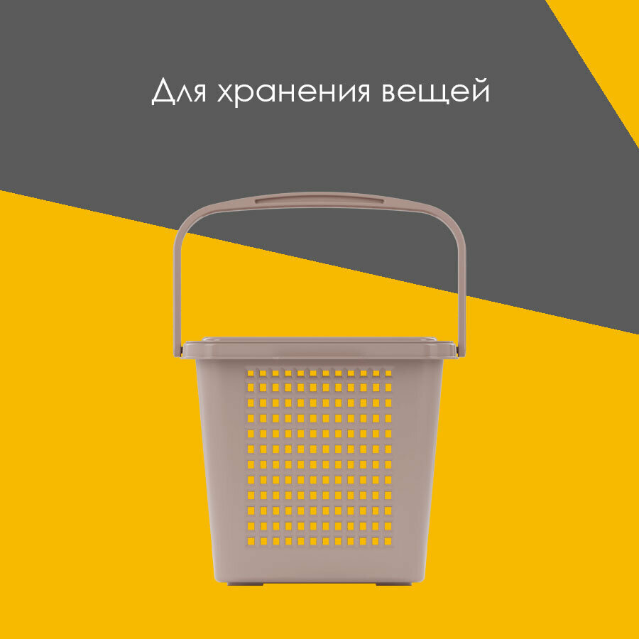 Альтернатива Корзина для пикника «Мини», цвет коричневый — фото 12