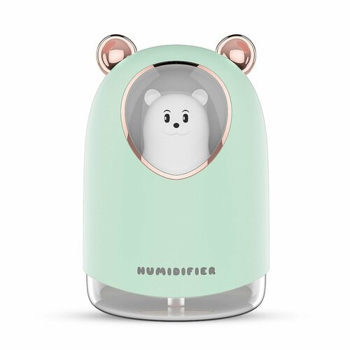 Увлажнитель воздуха для дома настольный Humidifier К5 зелёный медвежонок 46900₽