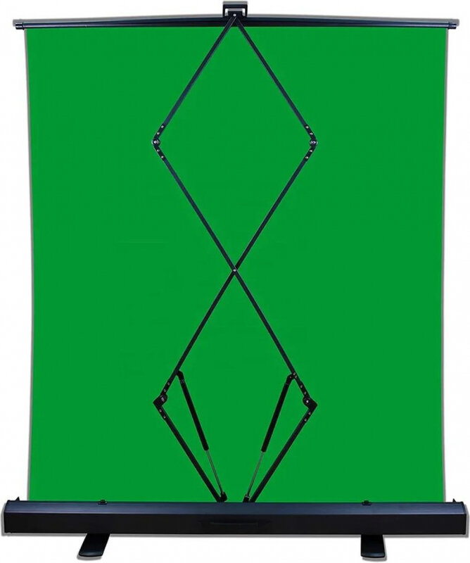 Раздвижной переносной фон (зел. хромакей) Fancier GS-145,145x200см