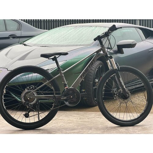 Велосипед Richiesto TT069 21s 24 Рама магниевый сплав Подростковый Детский Для активного отдыха Горныйгородской Унисекс серый с черным 2454300₽