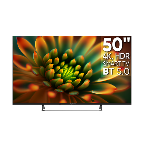 Телевизор Topdevice 50" TDTV50CS06U_BK FRAMLESS ULTRA, UHD 4K, Smart TV WildRed, черный