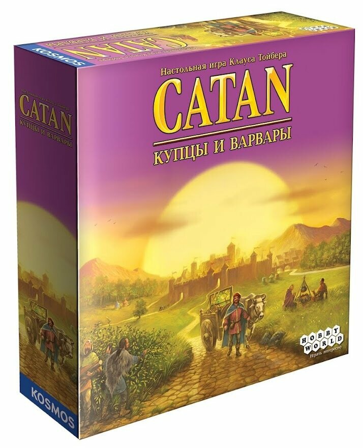 Настольная игра Hobby World Колонизаторы Catan : Купцы и варвары (3-е рус. изд.)