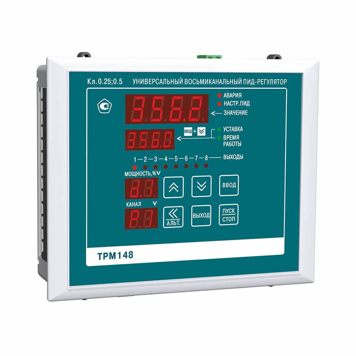 Восьмиканальный ПИД-регулятор с RS-485 овен ТРМ148-Р. Щ7