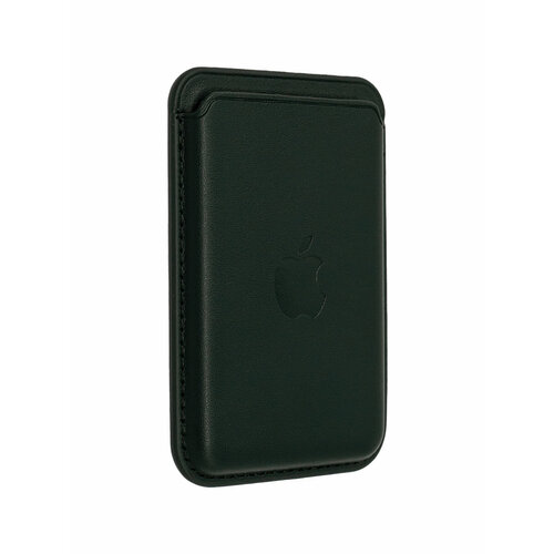 Картхолдер Wallet Sequoia Green Кожаный чехол-бумажник MagSafe для iPhone, Зелёная секвойя кожаный чехол хаки igrape для iphone 13 pro max голубой