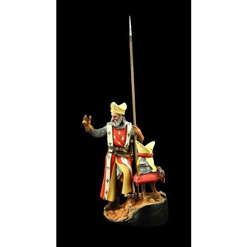 Оловянный солдатик: Воин-епископ, XIII в. оловянный солдатик sds монгольский воин замахивающийся мечом xiii в