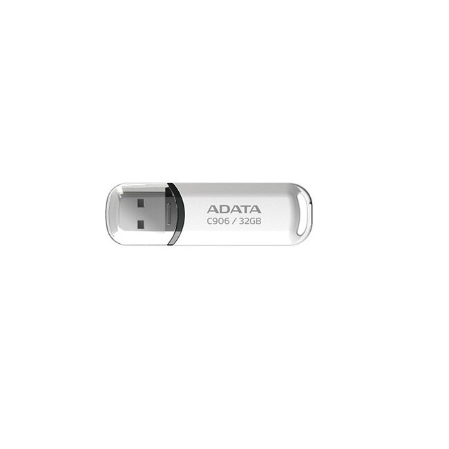 Флэш-память USB_ 32 GB A-DATA Classic C906, USB 2.0, белый