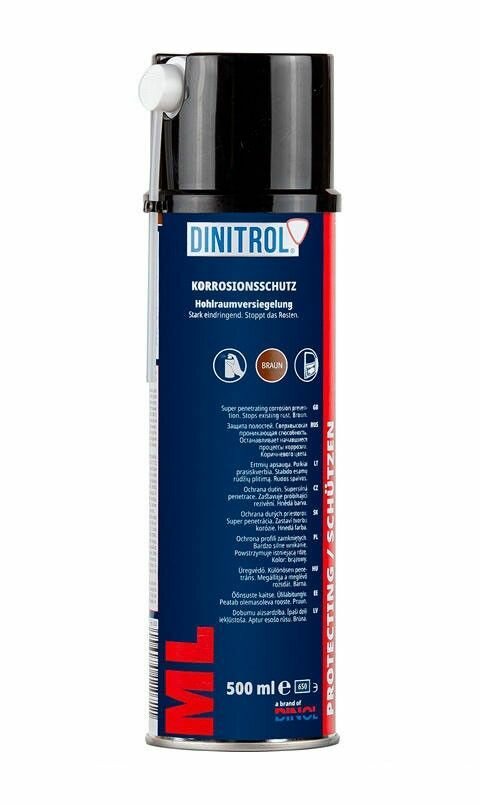 Антикор для скрытых полостей Dinitrol ML 500 мл аэрозоль