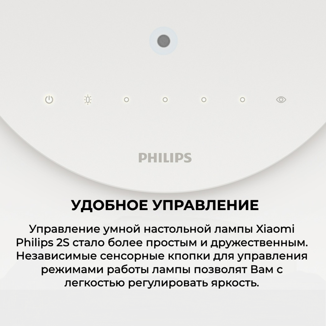 Лампа Xiaomi Philips Smart Lamp 2S (MUE4098RT)