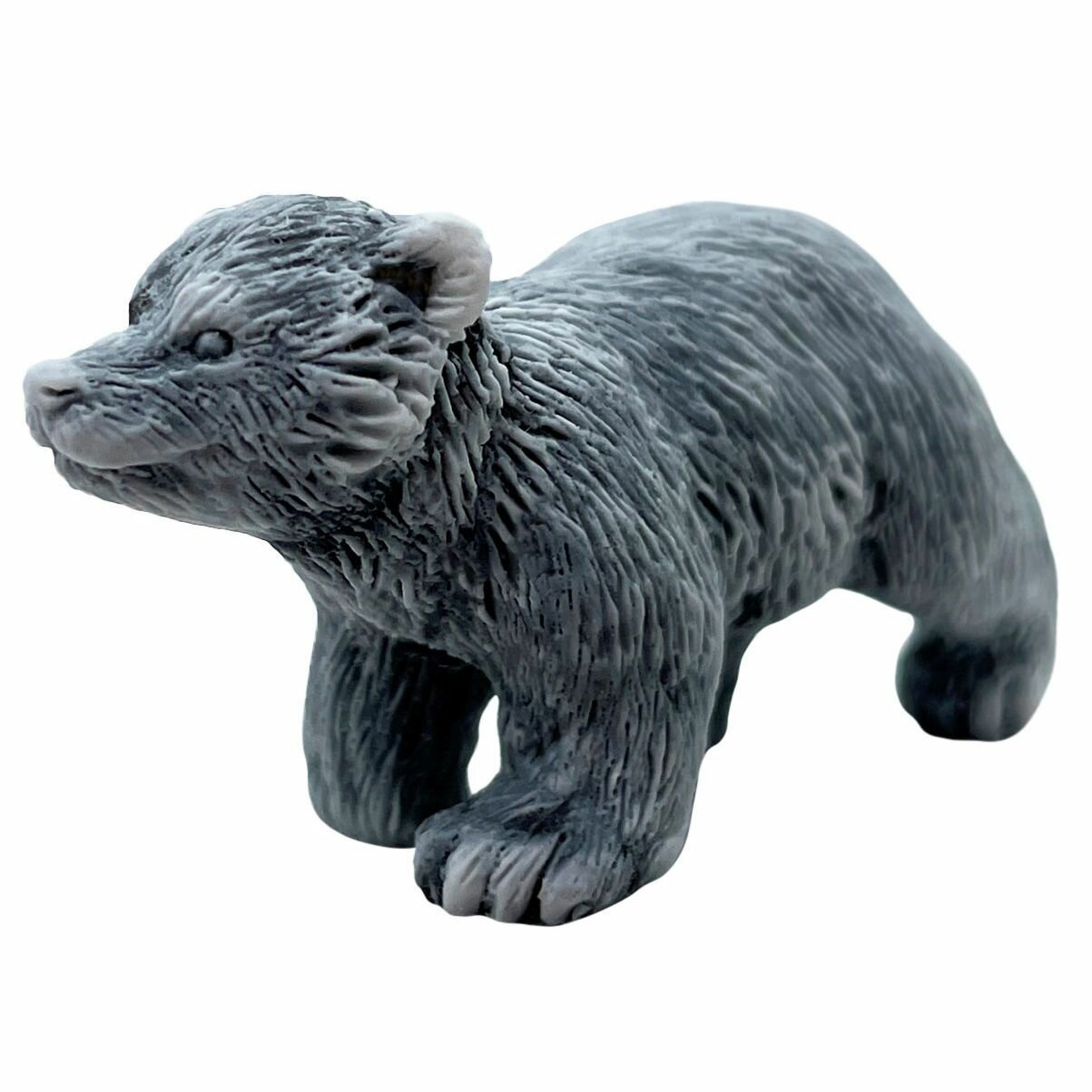 фото Статуэтка белый медвежонок 4 см мраморная крошка