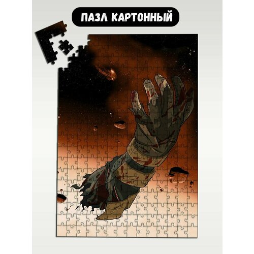 Пазл картонный 39,5х28 см, размер А3, 300 деталей, модель аниме Dead Space - 40 пазл картонный 29x20 см размер а4 120 деталей модель игра dead space 747