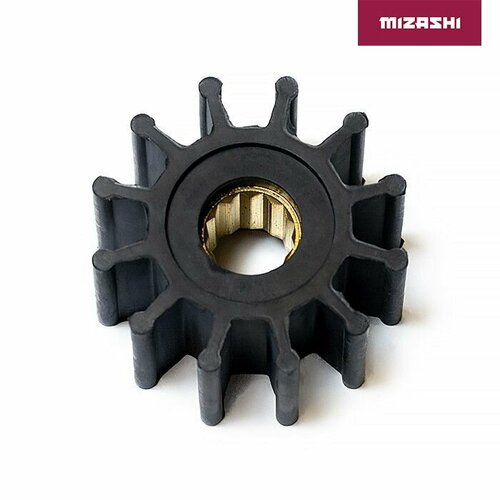 Крыльчатка помпы охлаждения двигателя Jabsco/Johnson SC-WT408 water pump impeller for volvo johnson 09 1027b jabsco 1210 0001 outboard motor black rubber 12 blades boat engine accessorie