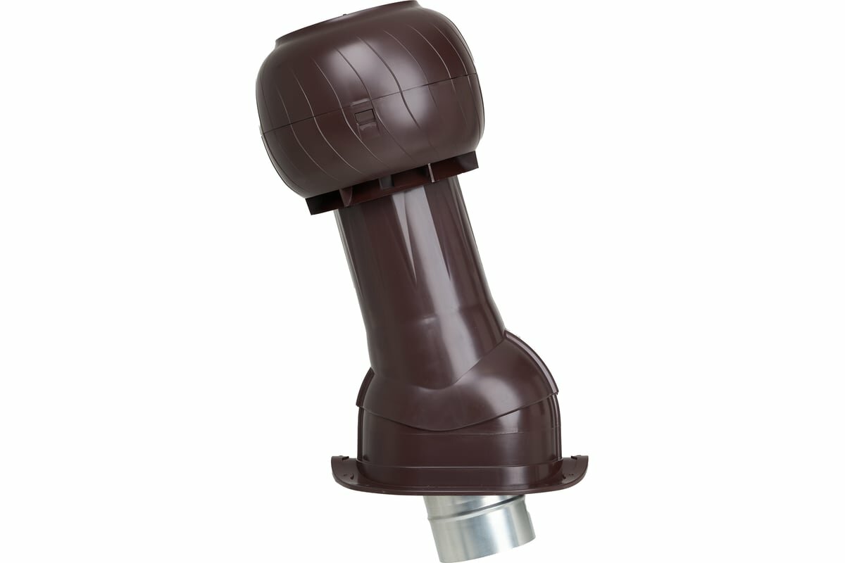 Gervent Static Комплект кровельный вентиляции для кровли из металлочерепицы Монтеррей, коричневый кмдс/кор