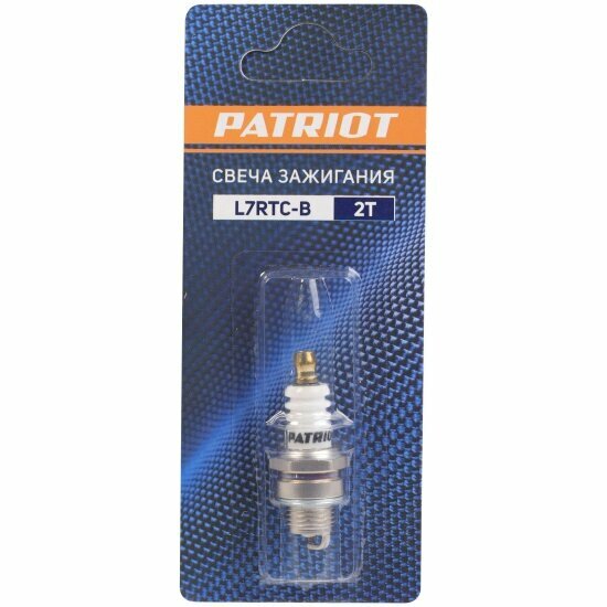 Свечи Patriot L7RTC-B в блистере для 2-х тактных дв. шестигранник19 — фото 1