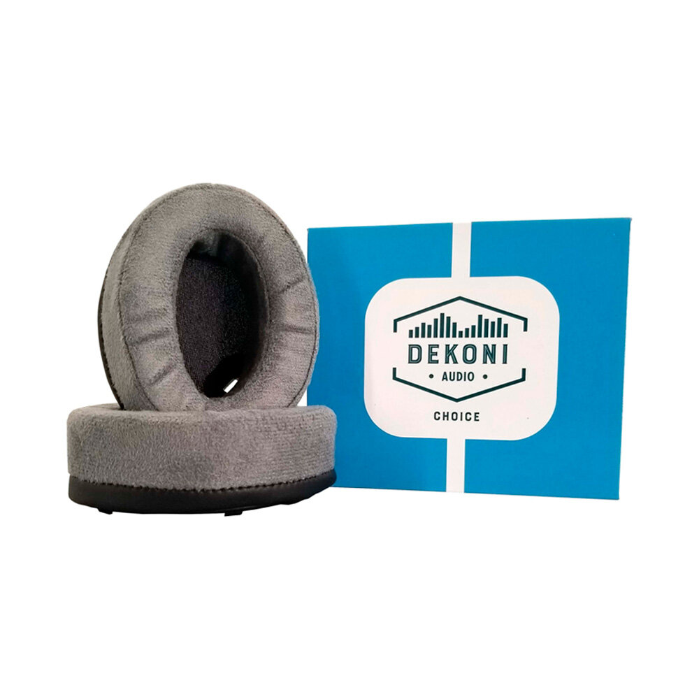 Dekoni Audio Choice Suede Sony WH1000XM4 Deep Grey - амбушюры замша серые