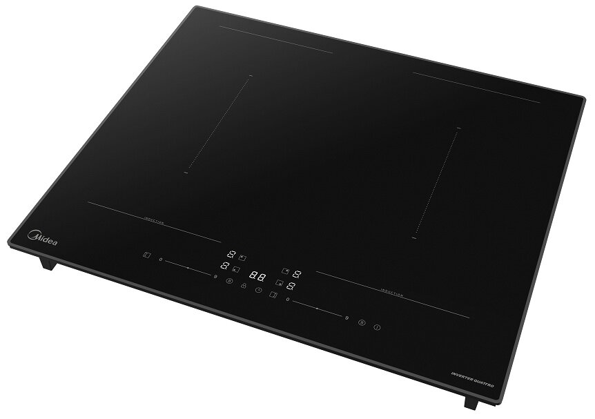Встраиваемые Варочные Панели Xiaomi Электрическая варочная панель Midea MIH67783SB 59 см, 4 конфорки стеклокерамика, черный