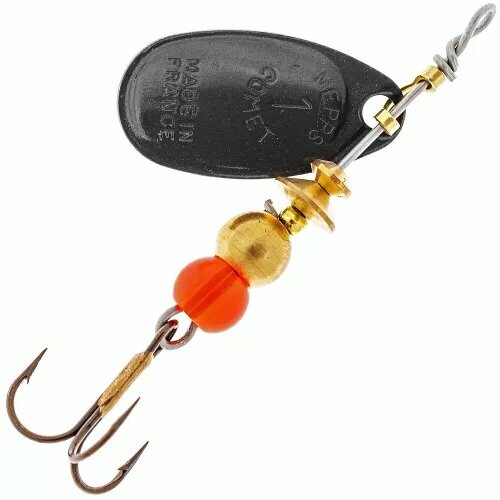 Блесна вращающиеся Mepps Black Fury №0 2гр. #Or BL