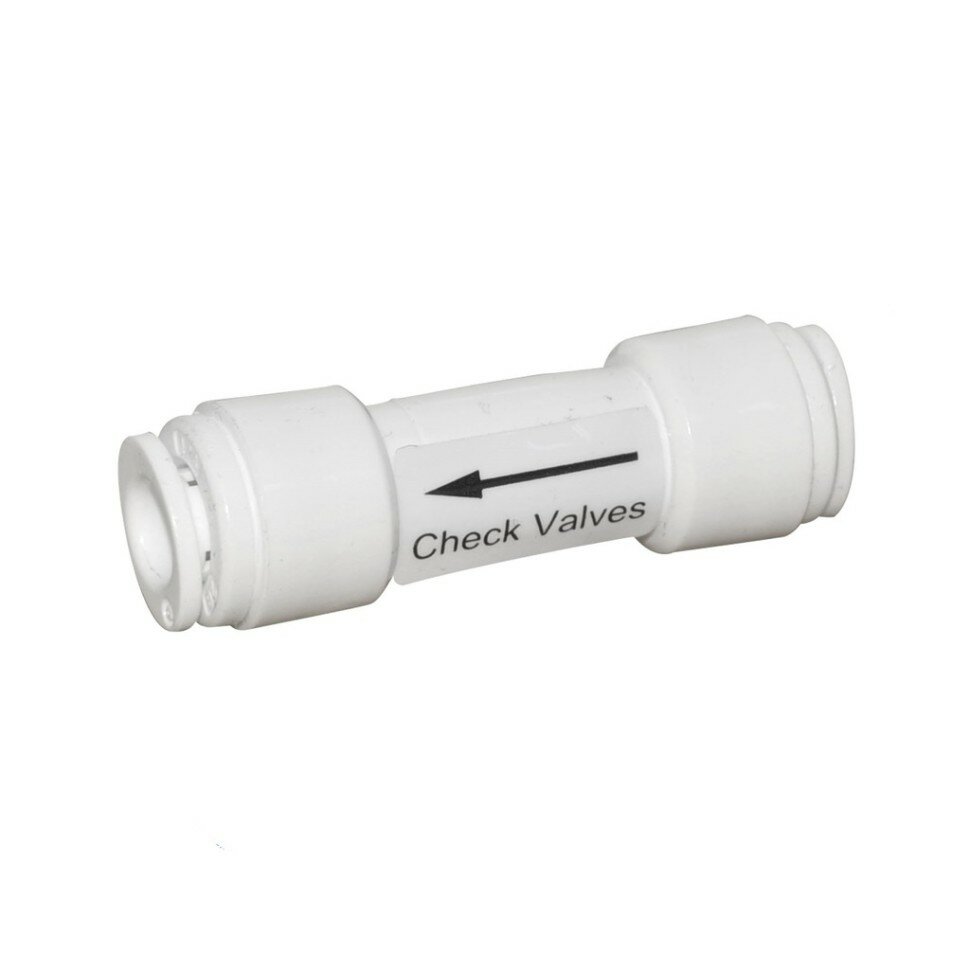 Обратный клапан 1/4 6мм шланг быстроразъемное соединение осмоса