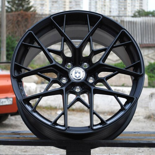 Комплект Литых Колесных Дисков R19 HRE FF10 Style 8.5J ET35 5*114.3 Matt Black для легковых автомобилей и джипов