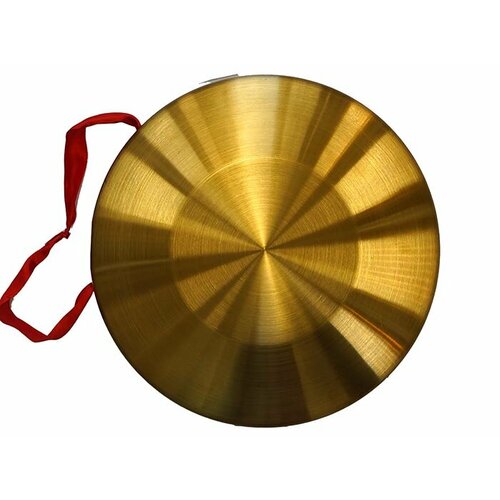 Гонг желтый 42 см с колотушкой (ИШ)