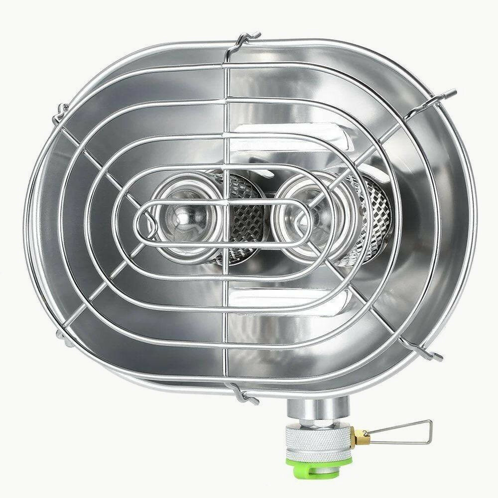 BRS Газовый обогреватель BRS-H22 1кВт Серый 215x20x11см