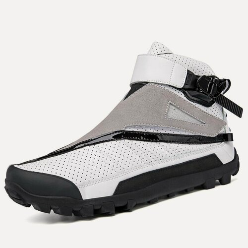 Изображение товара Нескользящая мотоциклетная обувь с резиновой подошвой из микрофибры