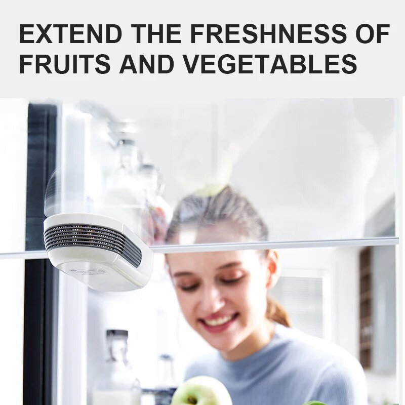 Холодильники Xiaomi Дезодорирующий аппарат для холодильника Mofei, Белый