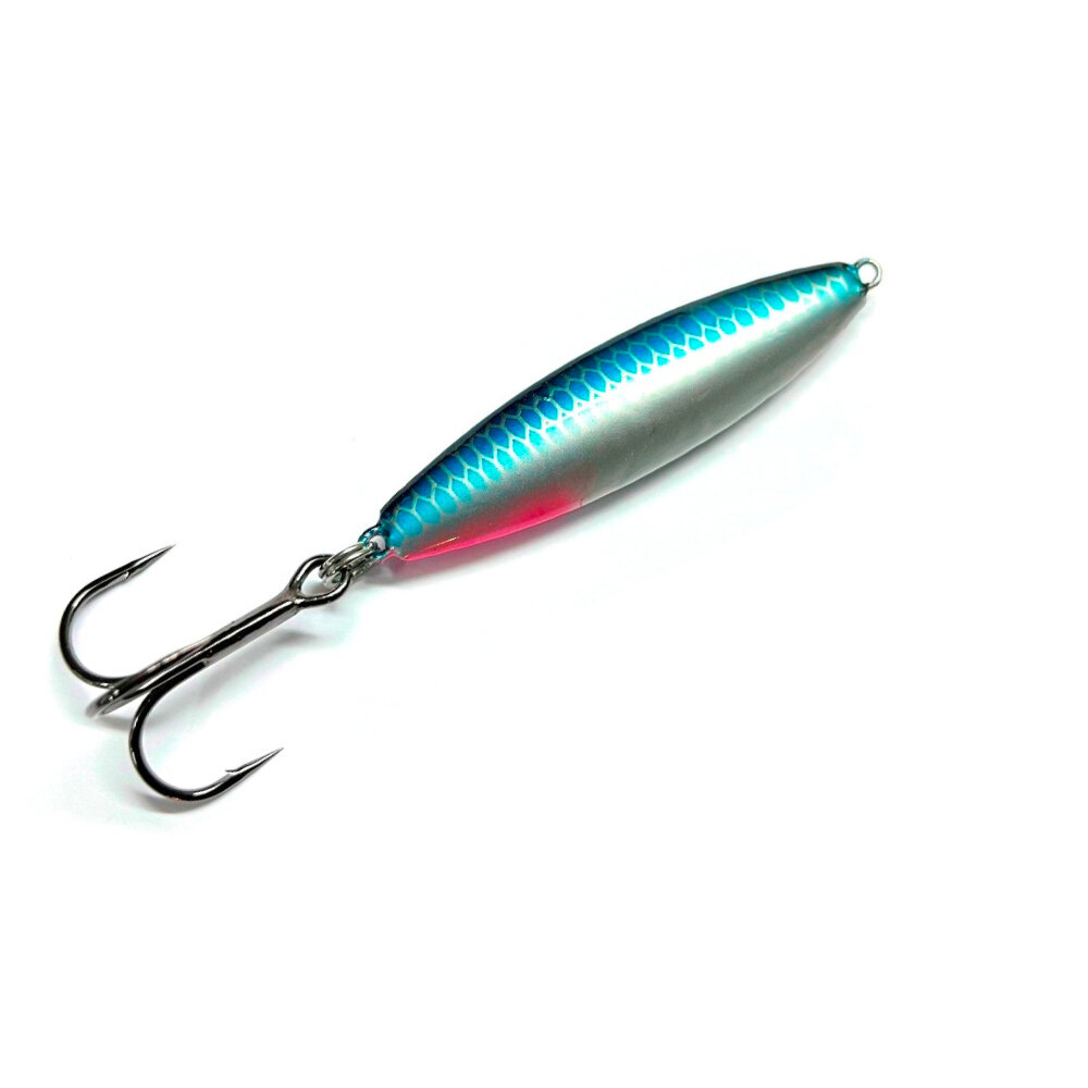 Блесна Пуля цветная для рыбалки 47 г #06 на жереха, на щуку, на судака, на окуня — фото 1