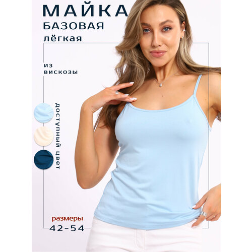 фото Майка надежда майка, размер 42, голубой