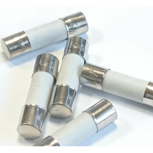 Предохранитель керамический R054, 5х20, 7AH, F7AH250V, комплект 5 штук, F7AH 250V