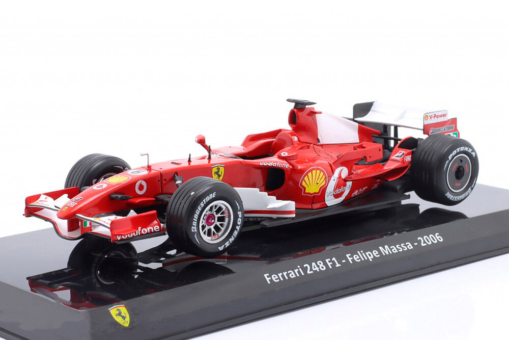 Модель коллекционная ALTAYA Ferrari F1 248 F1 №6 season 2006 felipe massa