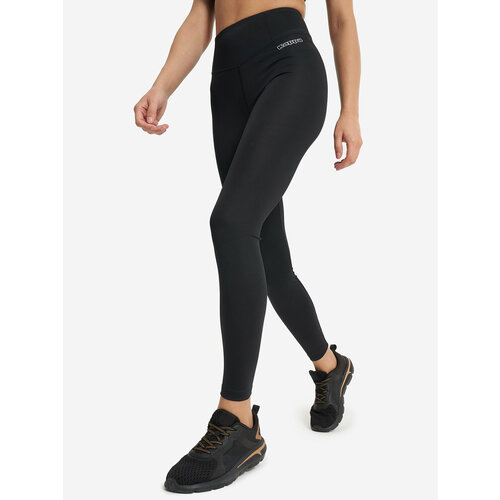фото Легинсы спортивные kappa fitness women's leggings, размер 50, черный
