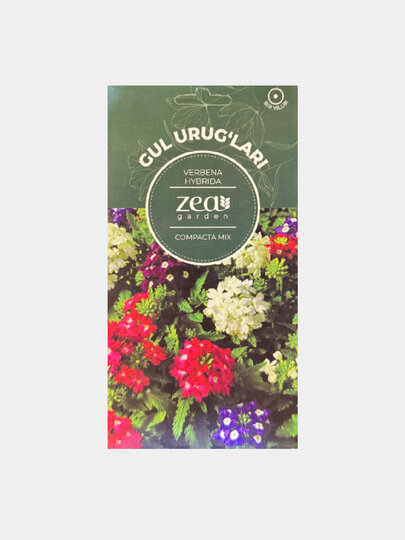 Verbena hybrida Compasta Mix от Zea Garden — взрыв цвета для вашего балкона, сада или клумбы!