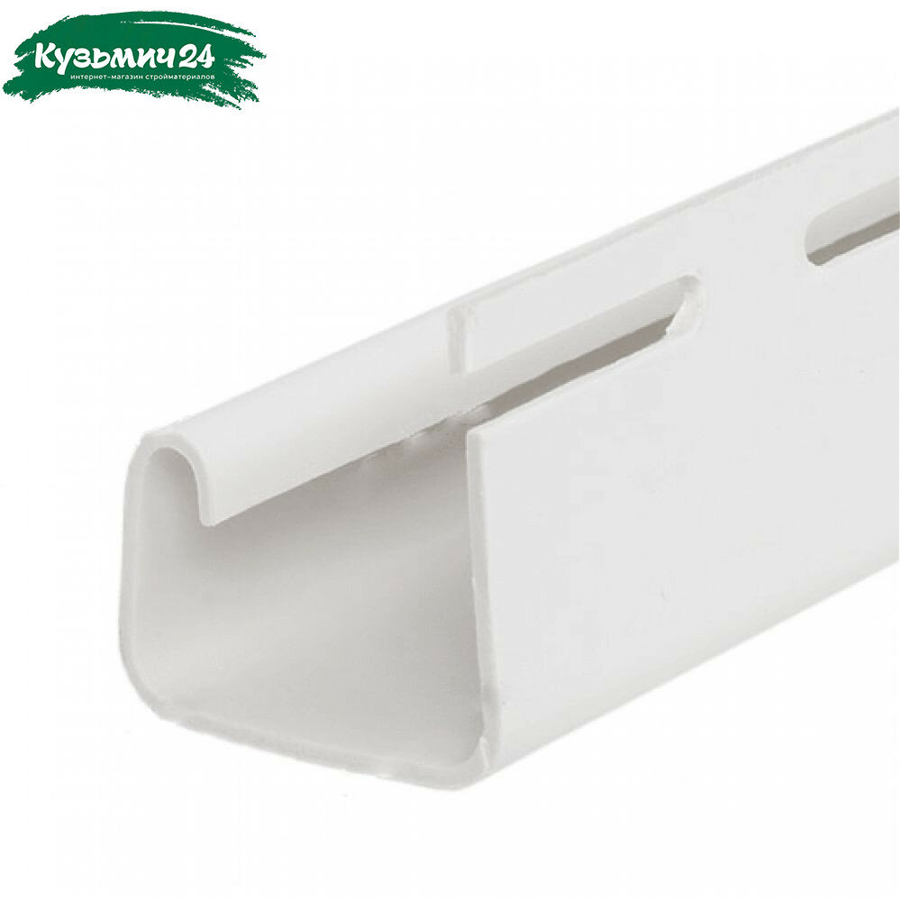 Сайдинг планка j-trim белая 3 м
