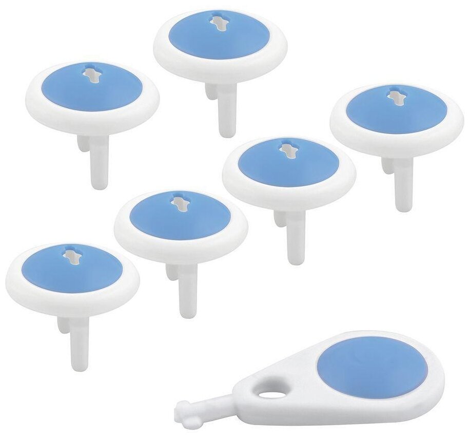 фото Набор заглушек для розеток VL90-159, 6 шт. Мультидом