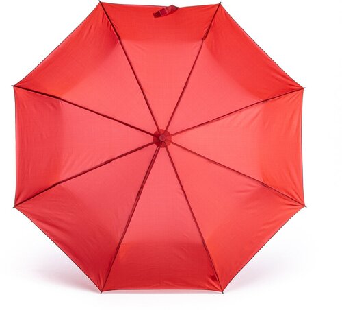 Зонт Airton, автомат, 3 сложения, купол 98 см, 8 спиц, чехол в комплекте, для женщин, красный