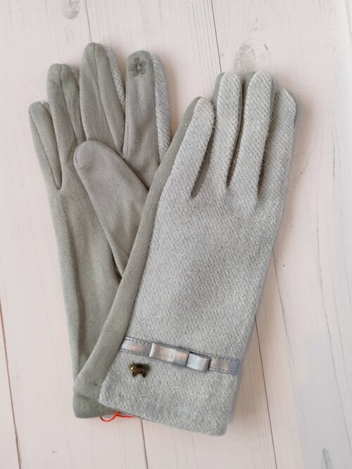 Перчатки Шапочки-Носочки, размер OneSize, серый